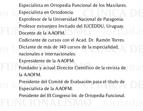 Jornadas 2 Das C.V. Dictante: Prof. Dr. Guillermo F. Godoy Esteves