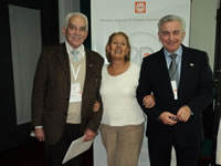 Jornadas 2 Días Con La Ortopedia 2012: Dr. Rafael A. Vignola, Dra. Violeta Rodriguez y Dr. Jorge V. Trombetta.