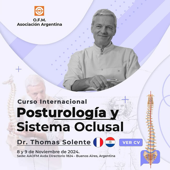 Curso Internacional Posturología y Sistema Oclusal - Dr. Thomas Solente - Paraguay - Francia