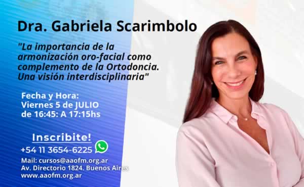 Dra. Gabriela Scarimbolo - Armonizacin Oro-Facial