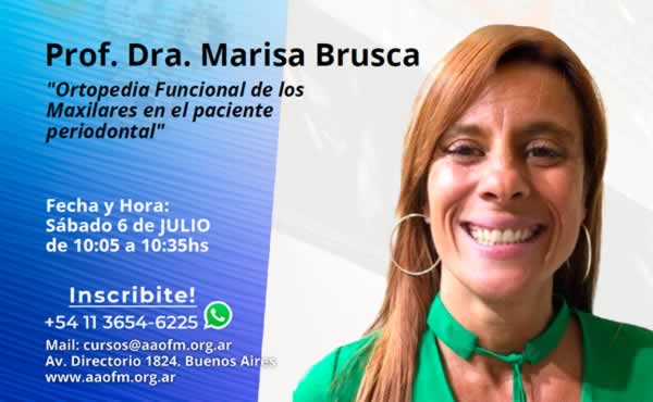 Prof. Dra. Marisa Brusca - Periodoncia en O.F.M. 