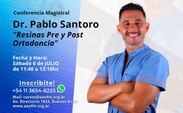 Dr. Pablo Santoro - Resinas Pre y Post Ortodoncia 