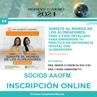 INSCRIPCIÓN SOCIOS AAOFM