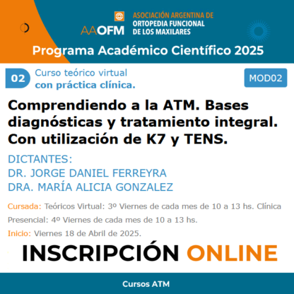 Cursos ATM 2025/02 Dr. Jorge Daniel Ferreyra - Dra. María Alicia Gonzalez