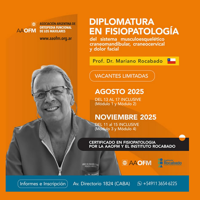 Diplomatura en Fisiopatología - AAOFM - Instituto Rocabado 2025