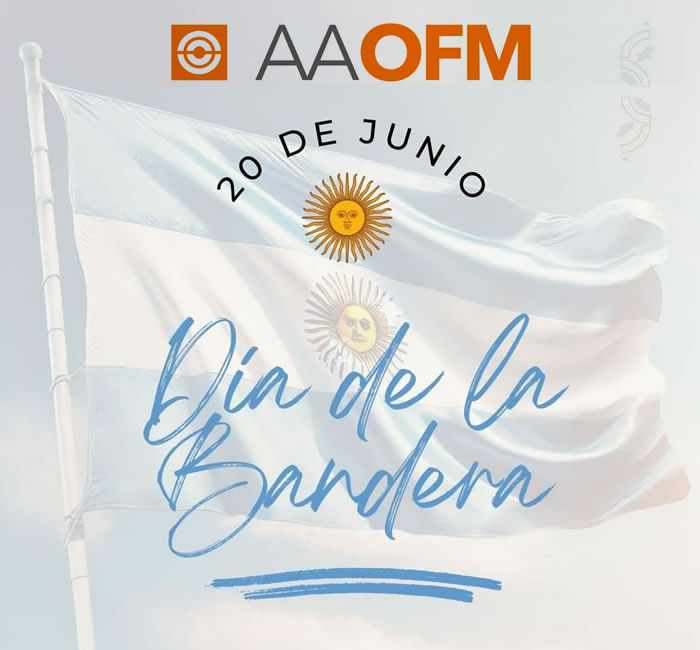 LA AAOFM LES DESEA FELIZ D�A DE LA BANDERA!